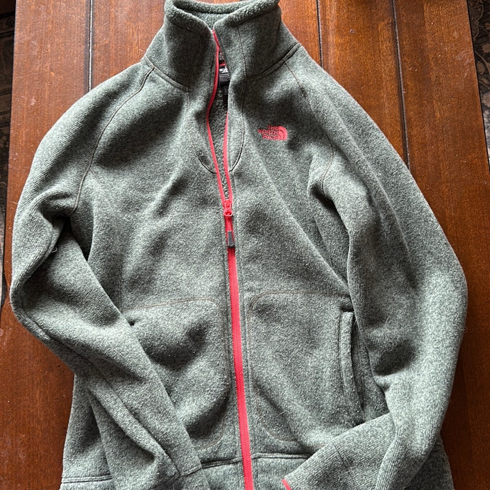 North Face zip up